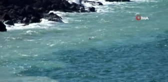 Boğulma tehlikesi geçiren adamı sahil güvenlik kurtardı