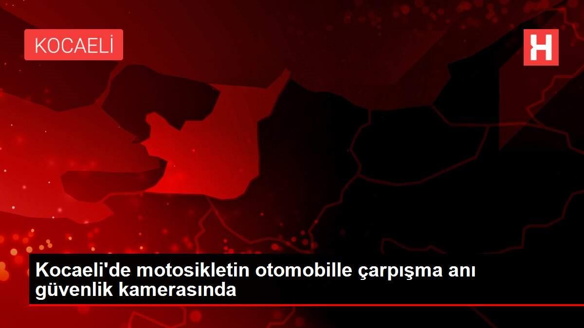 Son Dakika: Kocaeli'de motosikletin otomobille çarpışma anı güvenlik kamerasında Son Dakika: Kocaeli'de motosikletin otomobille çarpışma anı güvenlik kamerasında