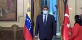 Nicolas Maduro: - Bakan Çavuşoğlu, Venezuela Devlet Başkanı Maduro tarafından kabul edildi Nicolas Maduro: - Bakan Çavuşoğlu, Venezuela Devlet Başkanı Maduro tarafından kabul edildi