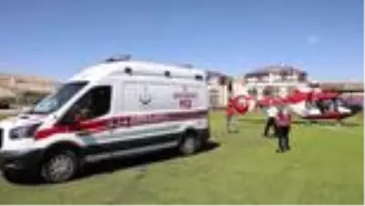Son dakika haber | Beyin kanaması geçiren çocuk hava ambulansıyla hastaneye sevk edildi Son dakika haber | Beyin kanaması geçiren çocuk hava ambulansıyla hastaneye sevk edildi