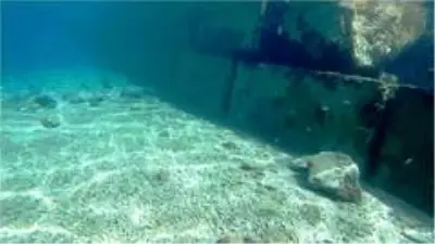Deniz dibindeki utanç duvarı Bakanlığı harekete geçirdi Deniz dibindeki utanç duvarı Bakanlığı harekete geçirdi