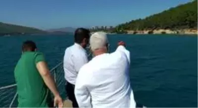 Deniz dibindeki utanç duvarı Bakanlığı harekete geçirdi Deniz dibindeki utanç duvarı Bakanlığı harekete geçirdi