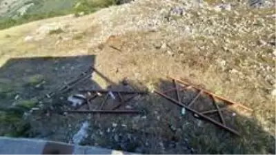 Hainler yüzlerce metre yükseklikte bile vandallıkta sınır tanımıyor Hainler yüzlerce metre yükseklikte bile vandallıkta sınır tanımıyor