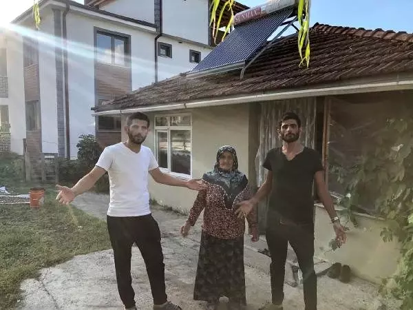 Harmanda fındık nöbetindeki kadının evi soyuldu Haberler