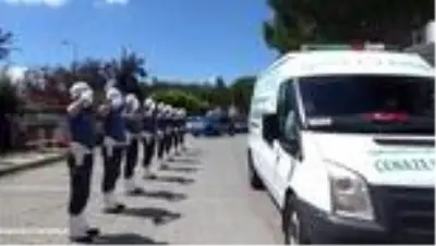 Son dakika haberi... Kansere yenik düşen polis memuruna son görev Son dakika haberi... Kansere yenik düşen polis memuruna son görev