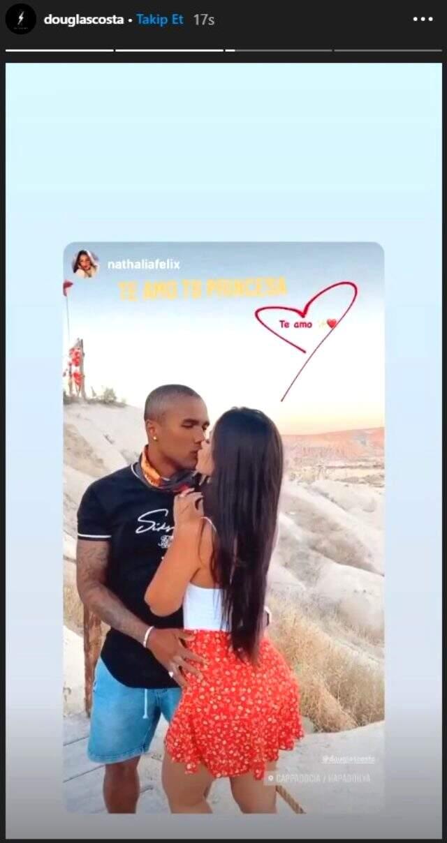 Tatil için Kapadokya'ya gelen Juventuslu Douglas Costa'nın yeni rotası Bodrum oldu