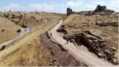 Zerzevan Kalesi'nde 100 gönüllüyle tarih gün yüzüne çıkarılıyor Zerzevan Kalesi'nde 100 gönüllüyle tarih gün yüzüne çıkarılıyor