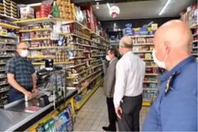 Çan Kaymakamı Gürdal'dan kovid-19 denetimi Çan Kaymakamı Gürdal'dan kovid-19 denetimi