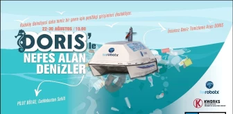 Kadıköy'de insansız tekne 'Doris' deniz üstünden çöp toplayacak