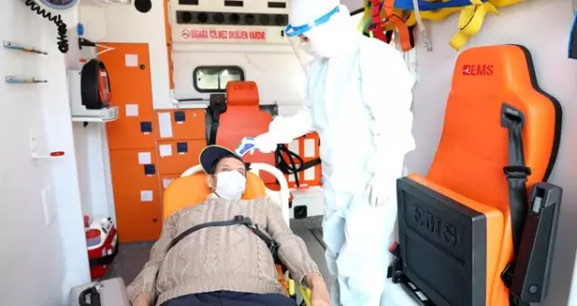 Pandemi sürecinde �evde hasta ziyareti� Haber