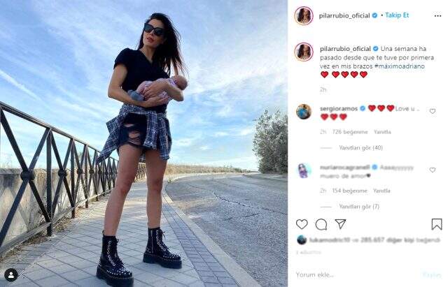 Sergio Ramos'un 20 gün önce doğum yapan eşi, paylaştığı bikinili pozuyla şaşırttı