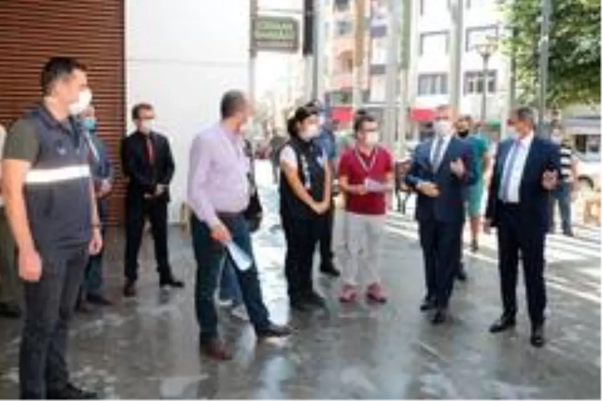 Vali Şıldak'tan koronavirüs denetimi