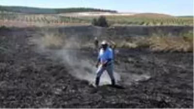Vatandaşlar, meteor düşen alanda mıknatıslarla gök taşı aradı Vatandaşlar, meteor düşen alanda mıknatıslarla gök taşı aradı
