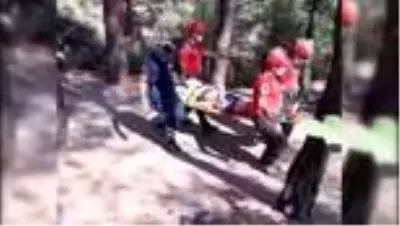 Son dakika haber: Ayağı kırılan tatilciyi JÖAK, JAK ve UMKE kurtardı