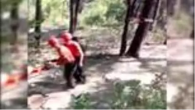 Son dakika haber: Ayağı kırılan tatilciyi JÖAK, JAK ve UMKE kurtardı