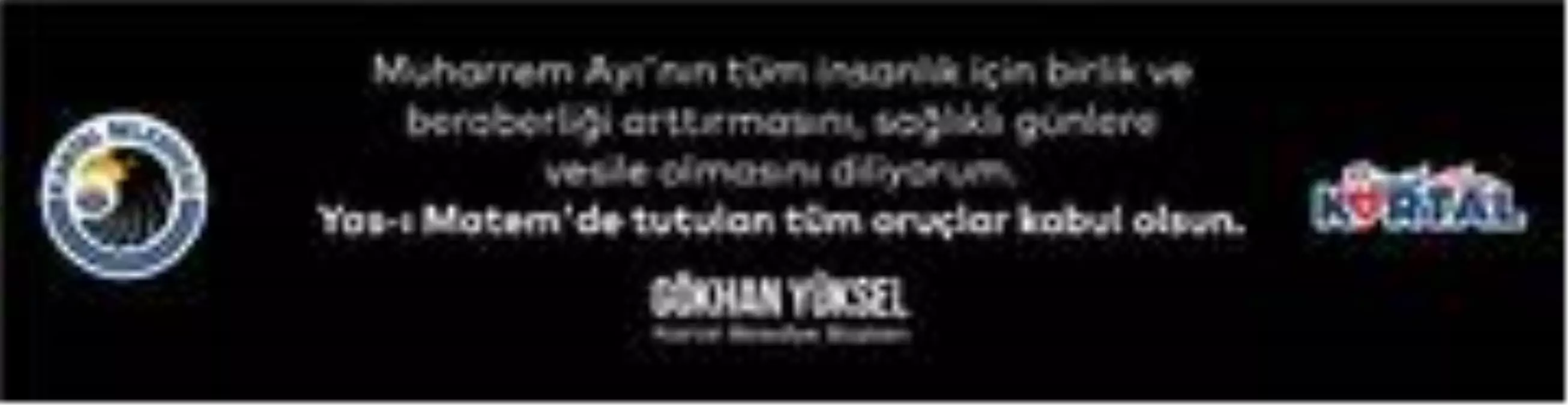 Son dakika haber... Kartal Belediye Başkanı Yüksel: 'Muharrem ayı yasın ve lokmanın paylaşılmasıdır'