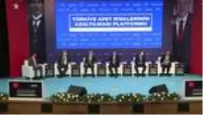 AFAD'dan 'Afet riskini anlamak' paneli -Vedat Gürgen AFAD'dan 'Afet riskini anlamak' paneli -Vedat Gürgen