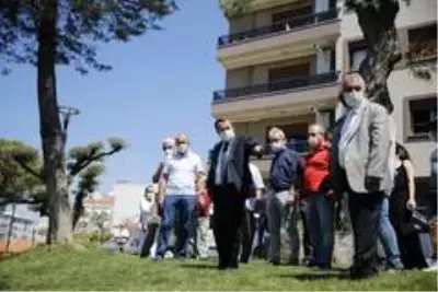 Başkan Batur'a park teşekkürü Başkan Batur'a park teşekkürü