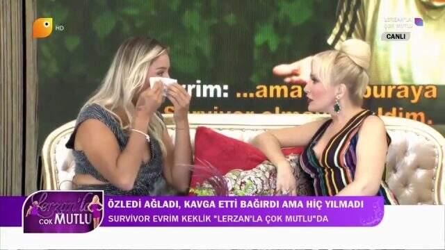 Canlı yayında annesinden bahseden Evrim Keklik, gözyaşlarına boğuldu Canlı yayında annesinden bahseden Evrim Keklik, gözyaşlarına boğuldu
