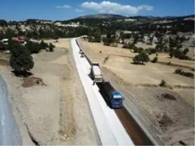 Güzelyurt bağlantı yolu tamamlandı Güzelyurt bağlantı yolu tamamlandı