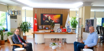 Karacabey Kaymakamı Kurtbeyoğlu'ndan Başkan Özkan'a ziyaret