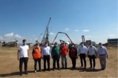Bandırma'da viyadük ve dalçık çalışmaları hızlandı