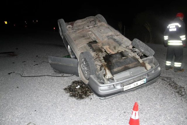 Son dakika haberi | Beyşehir'de otomobil takla attı: 1 ölü, 4 yaralı