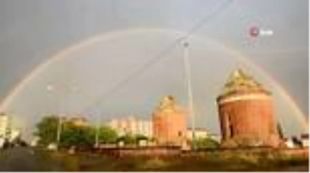 Gökkuşağı'nın tarihi eserlerle hayranlık uyandıran görüntüsü