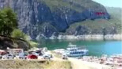 SAMSUN ŞAHİNKAYA KANYONU'NA YERLİ TURİST AKINI