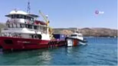 Foça'da 4 kişiye mezar olan tekne bulundu