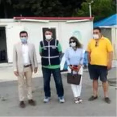 Kuşadası'nda tur firmalarına koronavirüs denetimi Kuşadası'nda tur firmalarına koronavirüs denetimi
