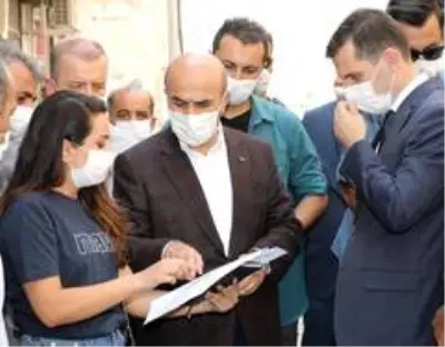 Mardin Valisi Demirtaş Nusaybin'de incelemelerde bulundu Mardin Valisi Demirtaş Nusaybin'de incelemelerde bulundu