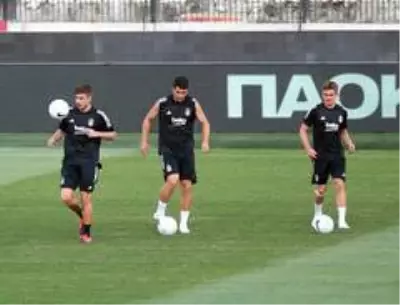 Beşiktaş, PAOK hazırlıklarını tamamladı Beşiktaş, PAOK hazırlıklarını tamamladı