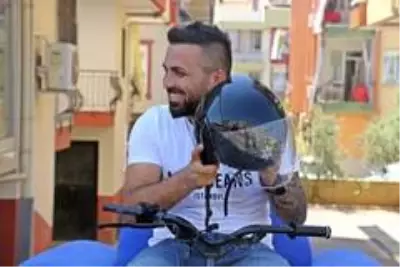 Oto aksesuarcısı bu sefer de koltuktan motosiklet yaptı