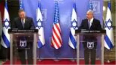 Netanyahu-Pompeo ortak basın toplantısı Netanyahu-Pompeo ortak basın toplantısı