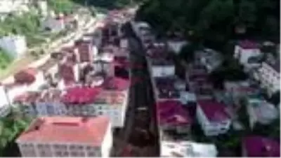 Son dakika! (DRONE) Selin ardından enkaz kaldırma çalışmaları sürdürülüyor