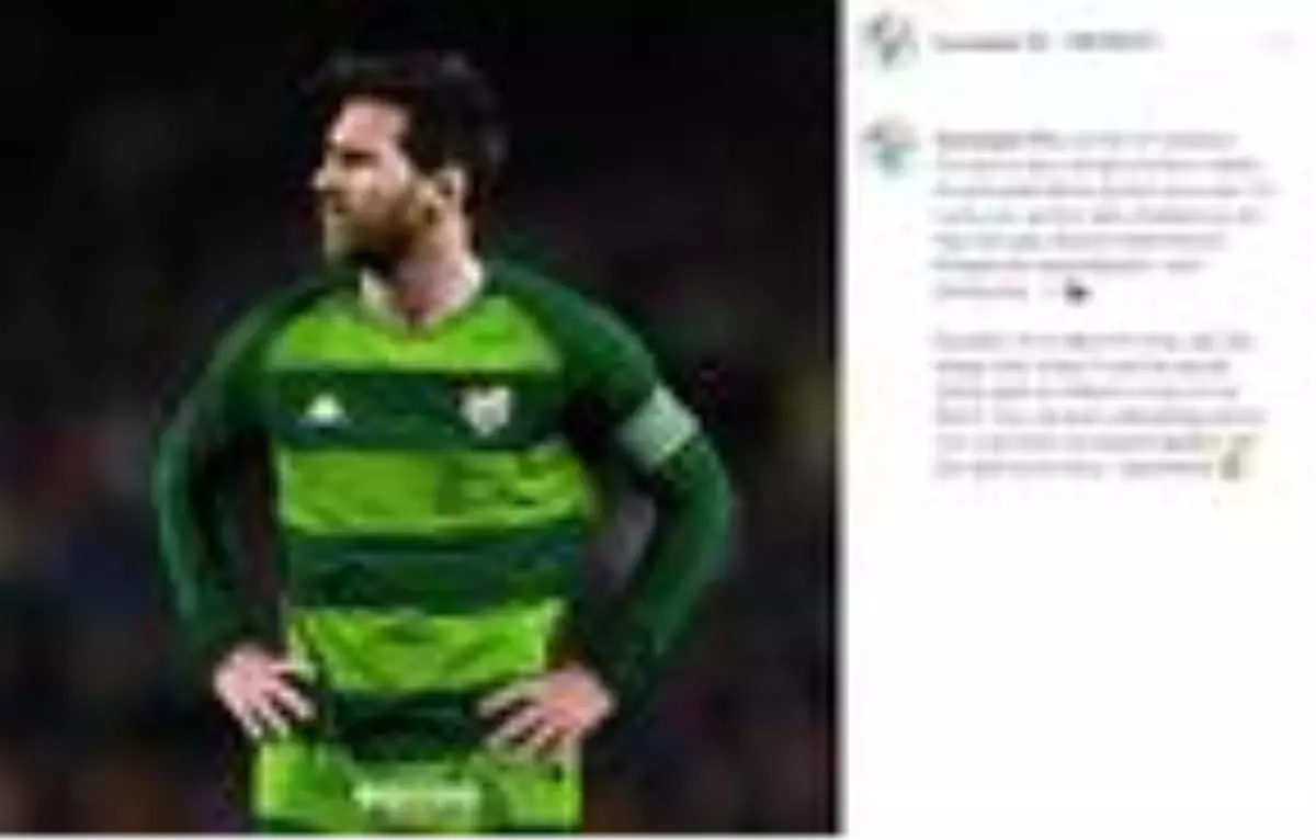Bursaspor'dan esprili 'Messi' paylaşımı
