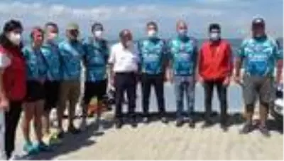 Son dakika haber! Dört sporcu Zafer Bayramı için Beyşehir Gölü'nde buluştu Son dakika haber! Dört sporcu Zafer Bayramı için Beyşehir Gölü'nde buluştu