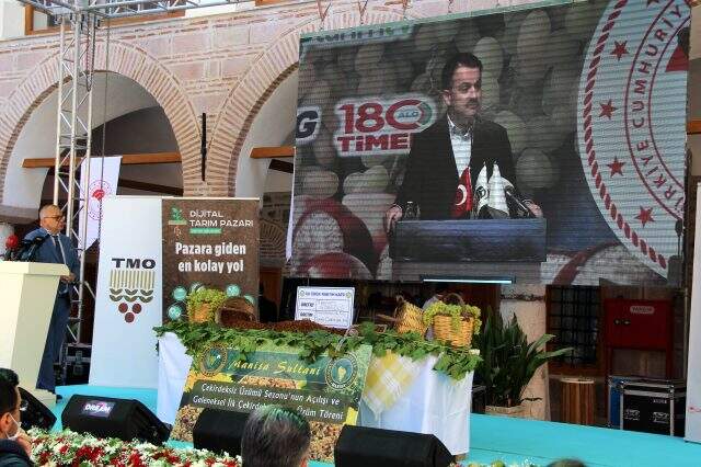 Bakan Pakdemirli'nin açıkladığı kuru üzüm alım fiyatı üreticiyi sevindirdi