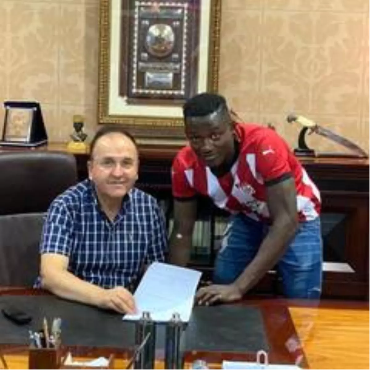 Son dakika haber | Casimir Ninga resmen Sivasspor'da