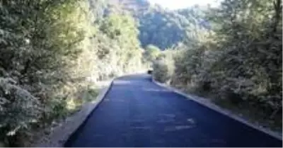 Selde tahrip olan yollar asfaltlandı Selde tahrip olan yollar asfaltlandı