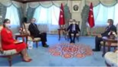 Cumhurbaşkanı Yardımcısı Oktay, AB Türkiye Delegasyonu Başkanı Berger'i kabul etti