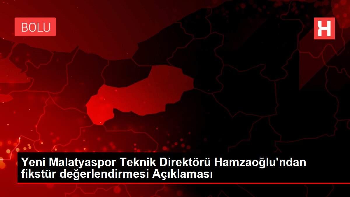 Yeni Malatyaspor Teknik Direktörü Hamzaoğlu'ndan fikstür değerlendirmesi Açıklaması