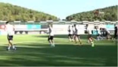 Beşiktaş günü tek idmanla geçirdi Beşiktaş günü tek idmanla geçirdi