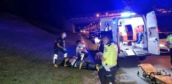Düzce'de 2 kazada 3 kişi yaralandı