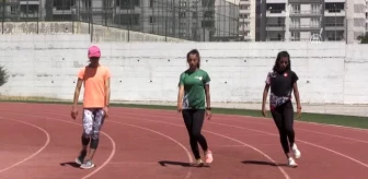 Genç yürüyüşçü olimpiyat hayali için çalışıyor
