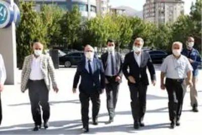 Yahyalı MYO'nun geleceği için Kayseri Üniversitesi Rektörüne üst düzey ziyaret