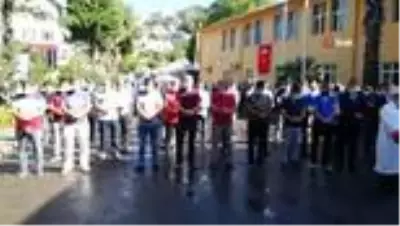 Polis memuru son yolculuğuna uğurlandı