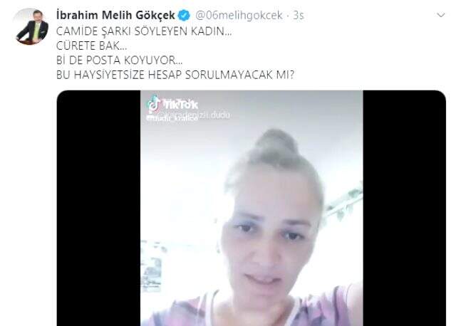 Camide şarkı söyleyen kadın olayı nedir? Melih Gökçek