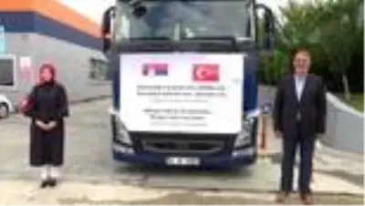 DEİK organizasyonuyla hazırlanan tıbbi yardım tırı, Sırbistan'ın Sancak bölgesine hareket etti DEİK organizasyonuyla hazırlanan tıbbi yardım tırı, Sırbistan'ın Sancak bölgesine hareket etti